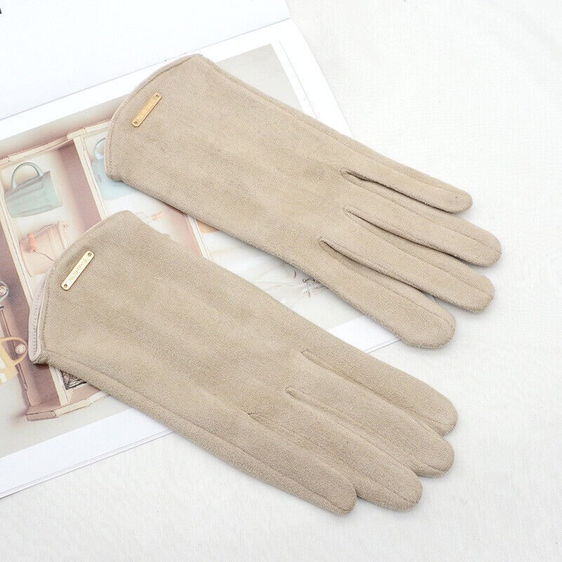 Beatrice | Women's Classic Winter Gloves with Accent