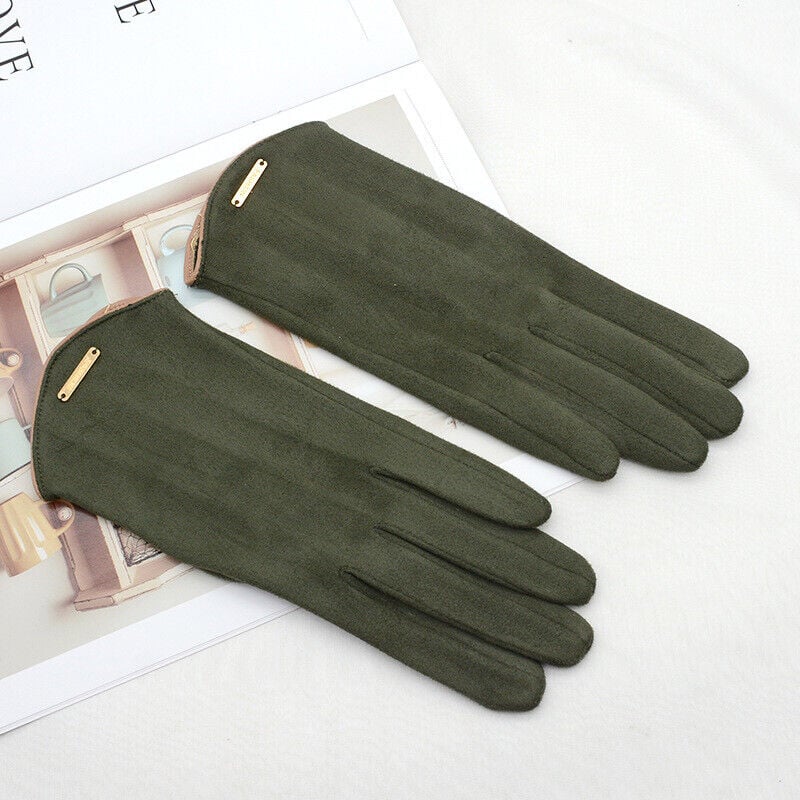 Beatrice | Women's Classic Winter Gloves with Accent