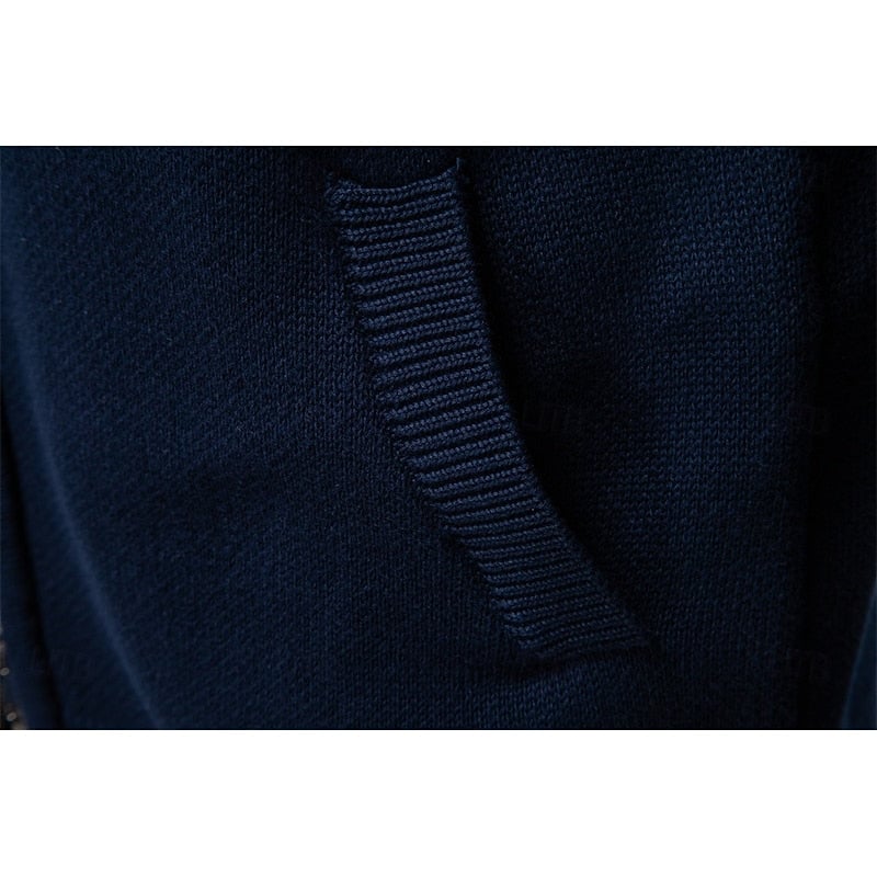Nathan | Men's Patterned Knitted Christmas Cardigan