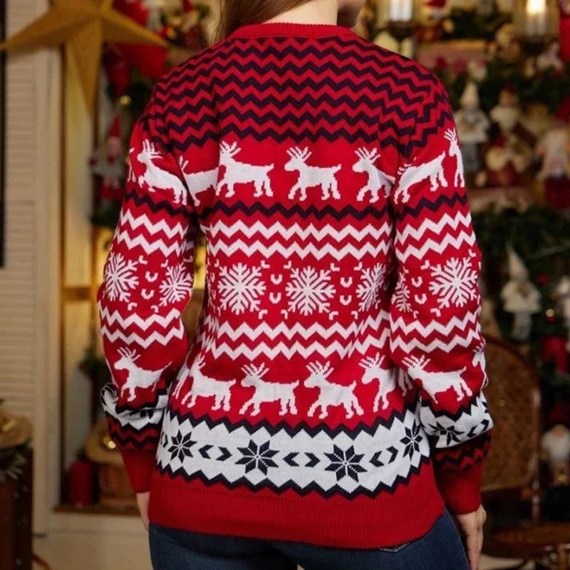 Christine | Women's Festive Drune Weihnachtspullover