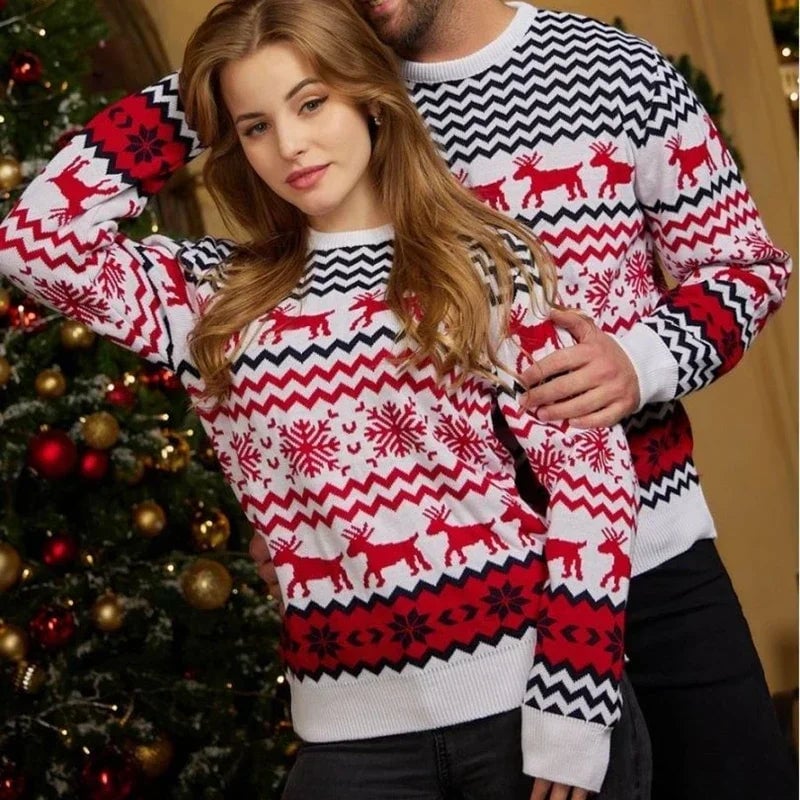 Christine | Women's Festive Drune Weihnachtspullover