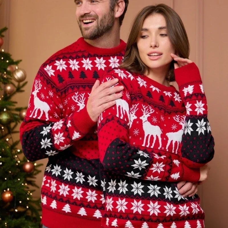 Christine | Women's Festive Drune Weihnachtspullover