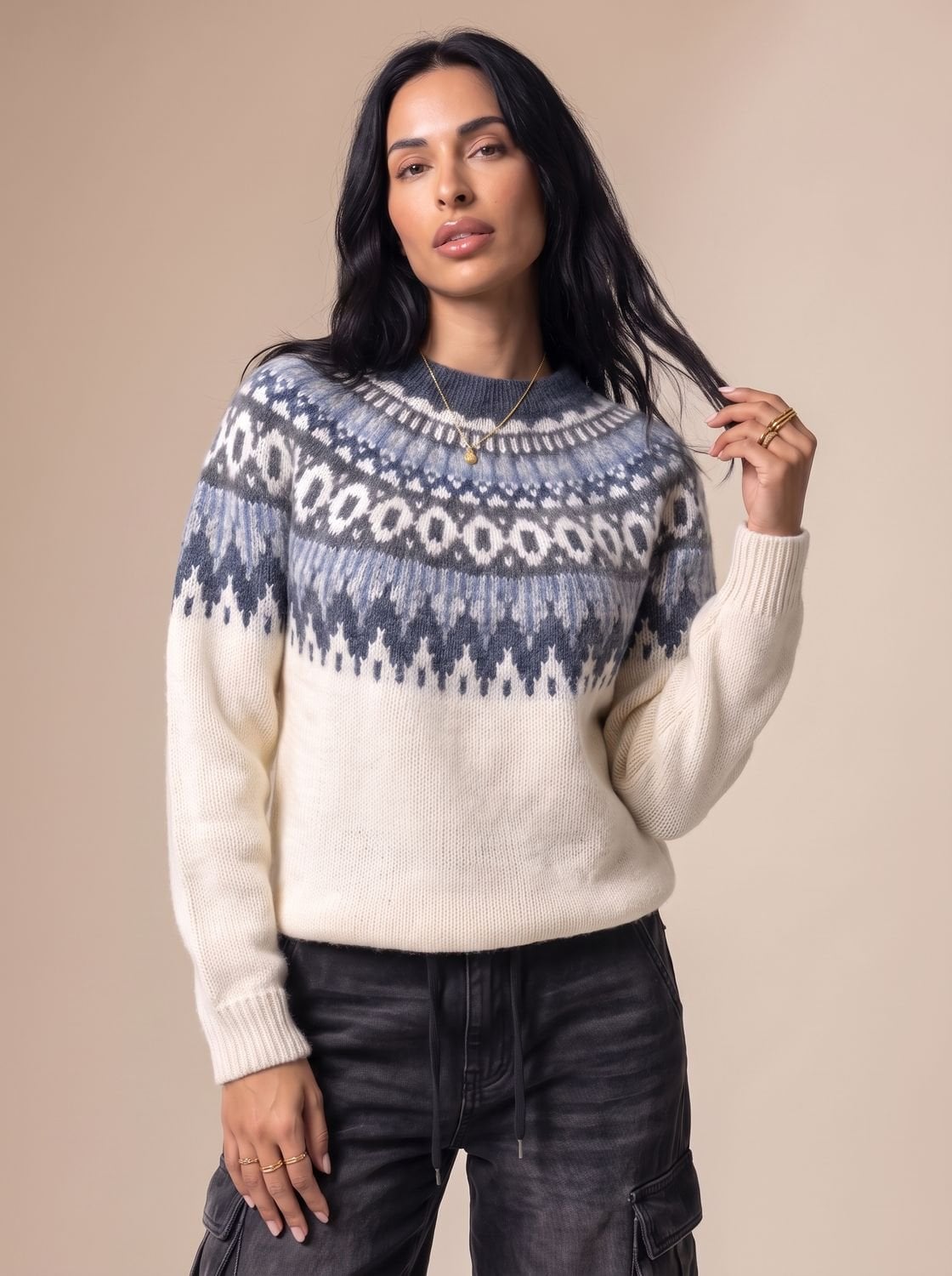 Isla | Women's Christmas Fair Isle Sweater