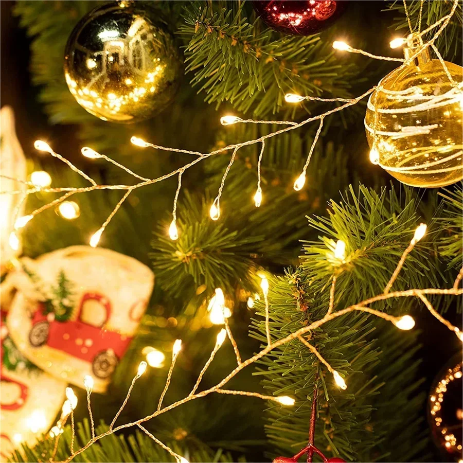 Christmas String Lights Remote-Controlled Decorative LED Strand