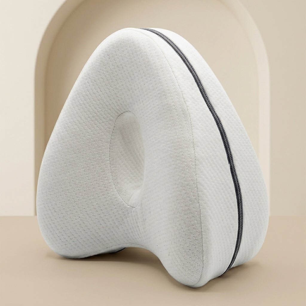 Heart-Shaped Contour Leg Pillow