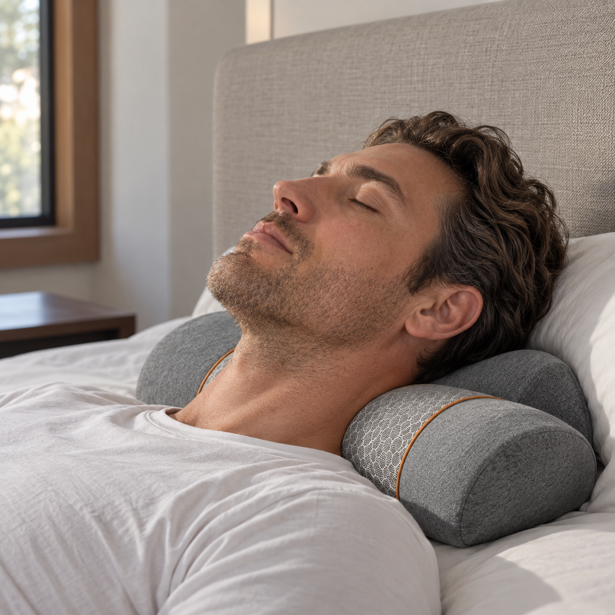 Heated Vibration Cervical Support Pillow
