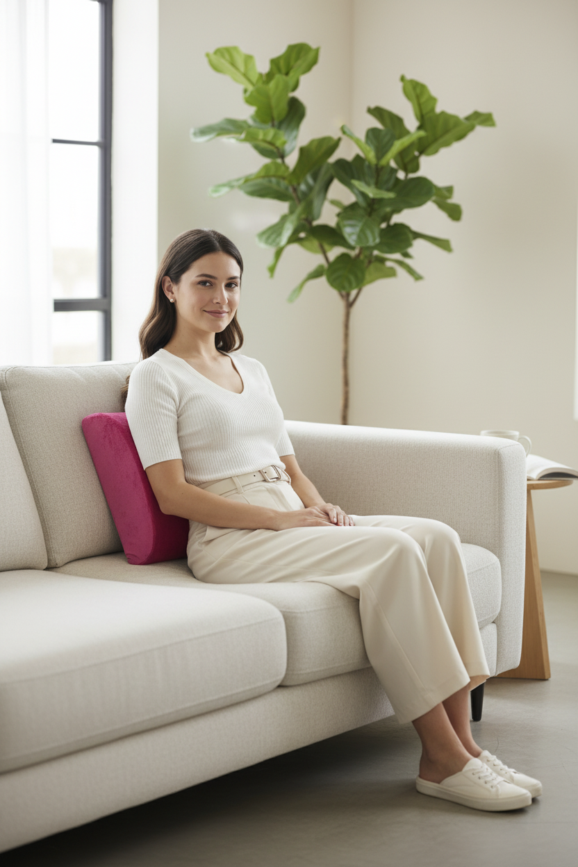 Memory Foam Lumbar Support Pillow