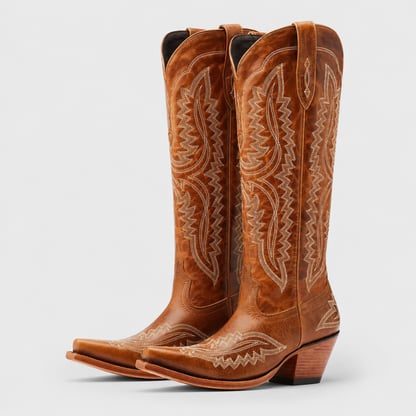 Sophia | Women’s Embroidered Western Cowboy Boots