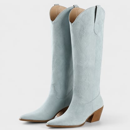 Anna | Women's Casual Knee High Cowboy Boots