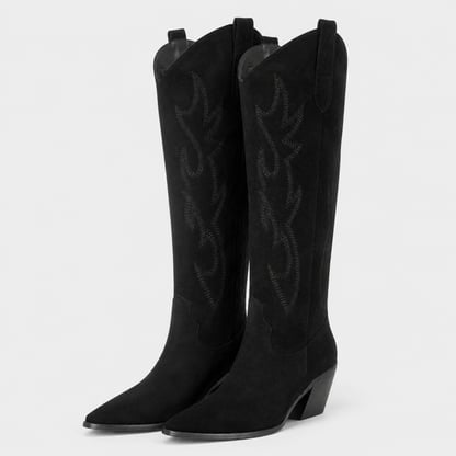 Anna | Women's Casual Knee High Cowboy Boots