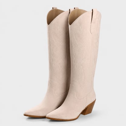 Anna | Women's Casual Knee High Cowboy Boots