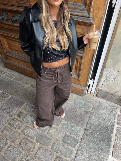 Zara | Women's Relaxed Low Rise Pants