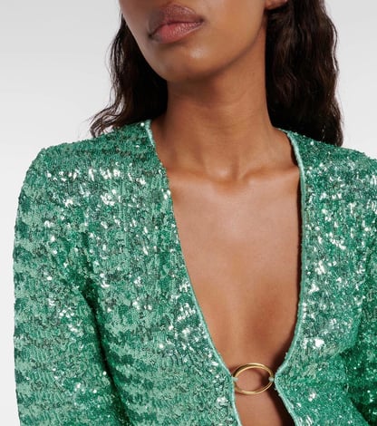 Sarah | Women's Sequined Sparkle Mini Dress