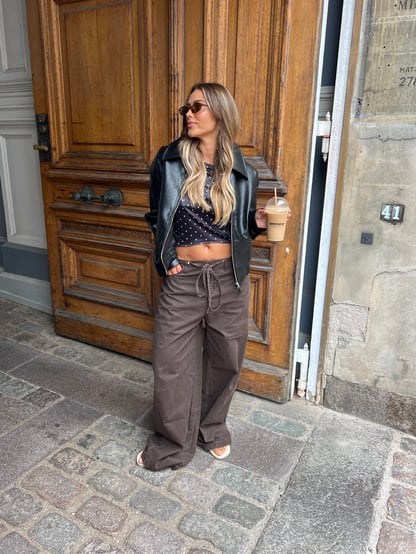Zara | Women's Relaxed Low Rise Pants