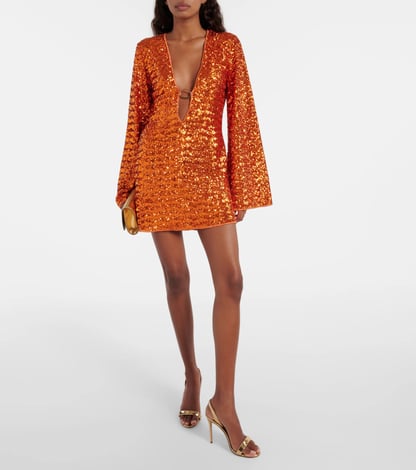Sarah | Women's Sequined Sparkle Mini Dress