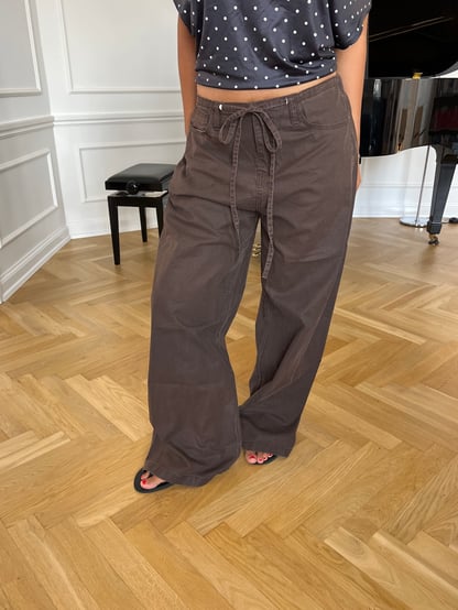 Zara | Women's Relaxed Low Rise Pants