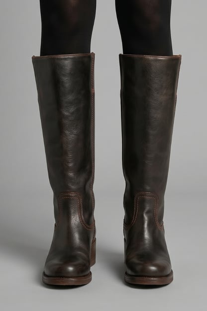 Lesley | Women's Chunky Mid Calf Boots