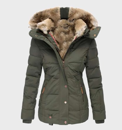 Lesley | Women's Hooded Puffer Warm Winter Coat