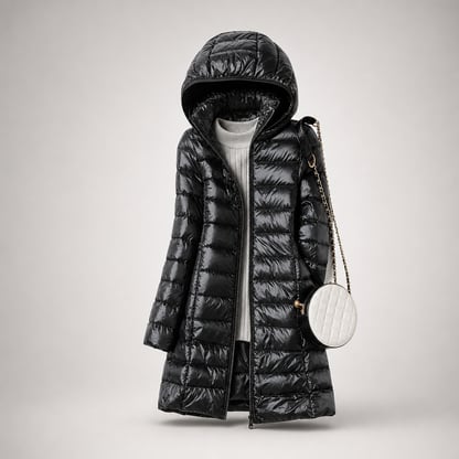 Lisa | Women's Hooded Long Puffer Coat