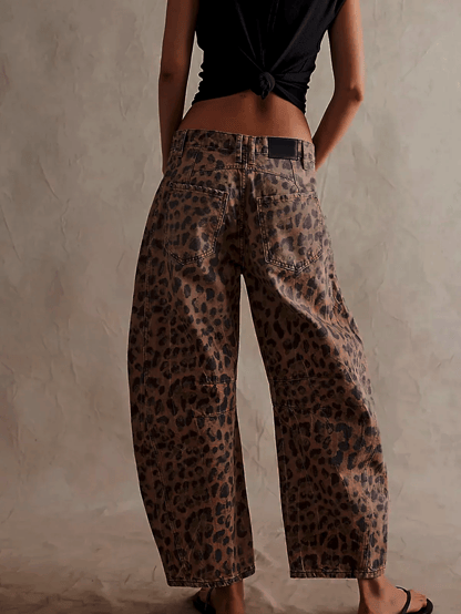 Abigail | Women's High Waisted Barrel Jeans
