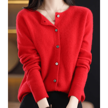Katie | Women's Soft Cashmere Wool Cardigan