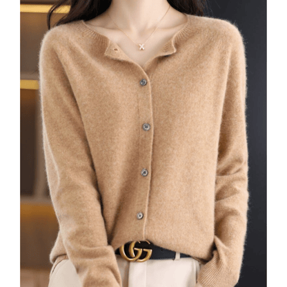 Katie | Women's Soft Cashmere Wool Cardigan