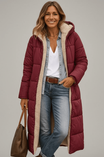 Amber | Women's Hooded Puffer Winter Coat
