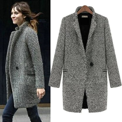 Julie | Women's Relaxed Wool Car Coat