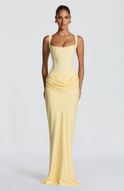Amber | Women's Sleek Bodycon Maxi Dress