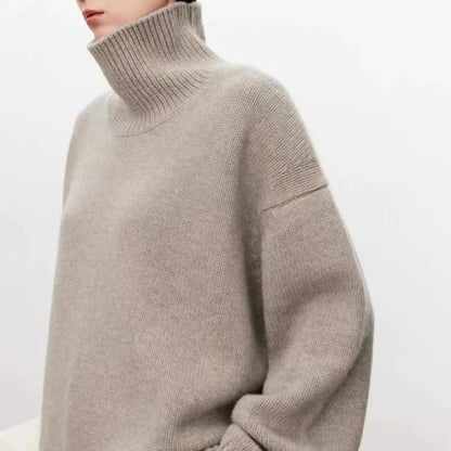 Chloe | Women's Ribbed Turtleneck Sweater