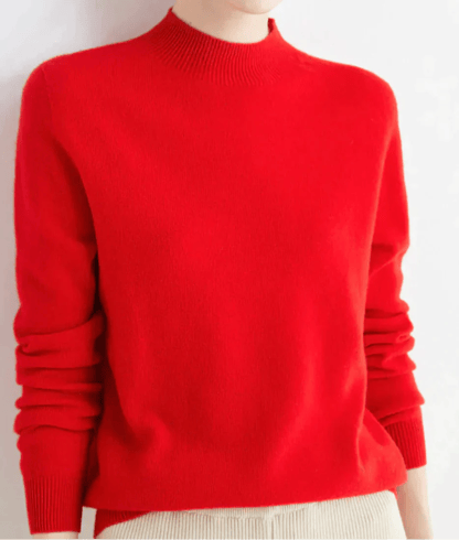 Sophia | Women's Soft Crew Cashmere Sweater