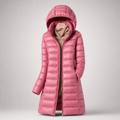 Lisa | Women's Hooded Long Puffer Coat