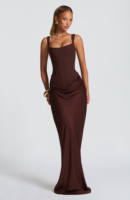 Amber | Women's Sleek Bodycon Maxi Dress