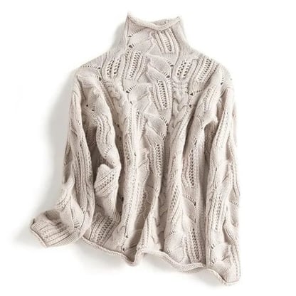 Caroline | Women's Cable Knit Sweater