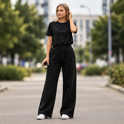 Claire | Women's Relaxed Wide Leg Athletic Pants