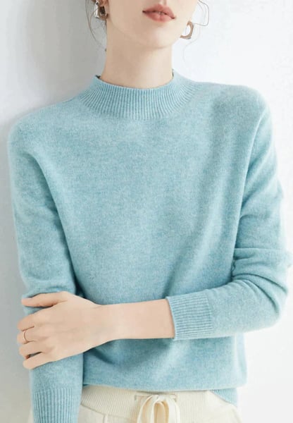 Sophia | Women's Soft Crew Cashmere Sweater