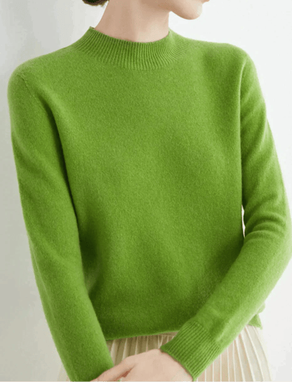 Sophia | Women's Soft Crew Cashmere Sweater