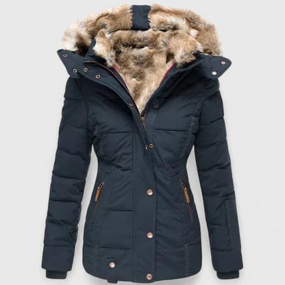 Samantha | Women's Hooded Quilted Winter Jacket