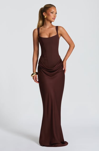 Amber | Women's Sleek Bodycon Maxi Dress