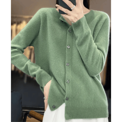 Katie | Women's Soft Cashmere Wool Cardigan