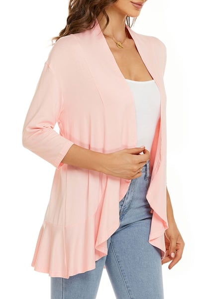 Sharon | Women's Lightweight Draped Cardigan