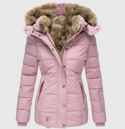 Samantha | Women's Hooded Quilted Winter Jacket