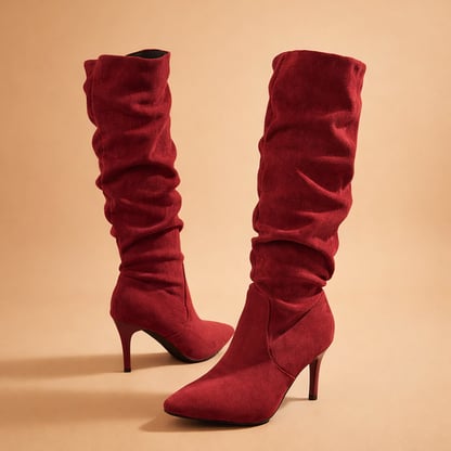 Abigail | Women's Slouch Knee High Boots