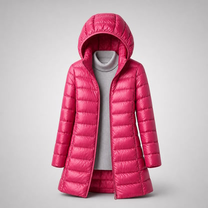 Lisa | Women's Hooded Long Puffer Coat