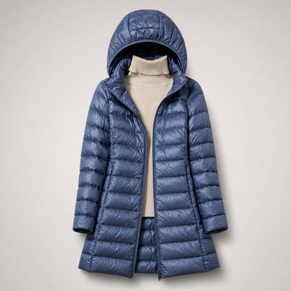 Lisa | Women's Hooded Long Puffer Coat