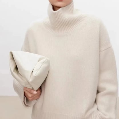 Chloe | Women's Ribbed Turtleneck Sweater