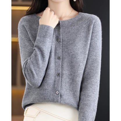 Katie | Women's Soft Cashmere Wool Cardigan