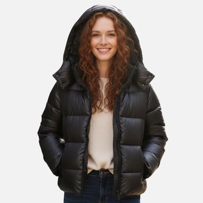 Olivia | Women's Hooded Puffer Jacket