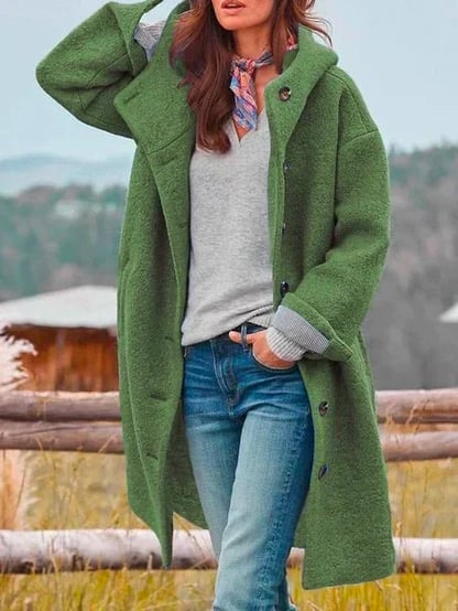Matilda | Women's Relaxed Long Wool Coat