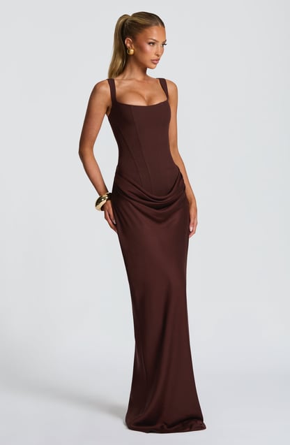 Amber | Women's Sleek Bodycon Maxi Dress